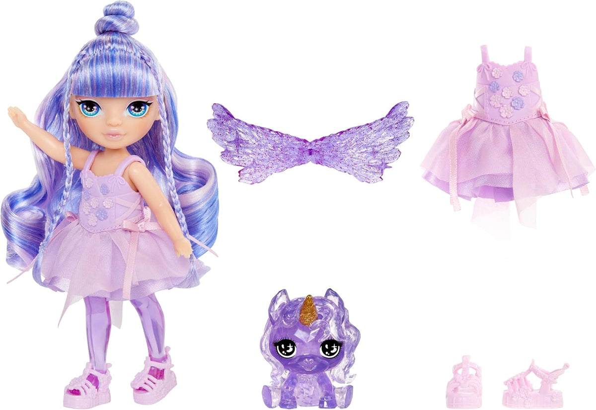Rainbow High Littles Rainbow Fantasy Fairies Doll Amethyst MGA-123491 — image 3