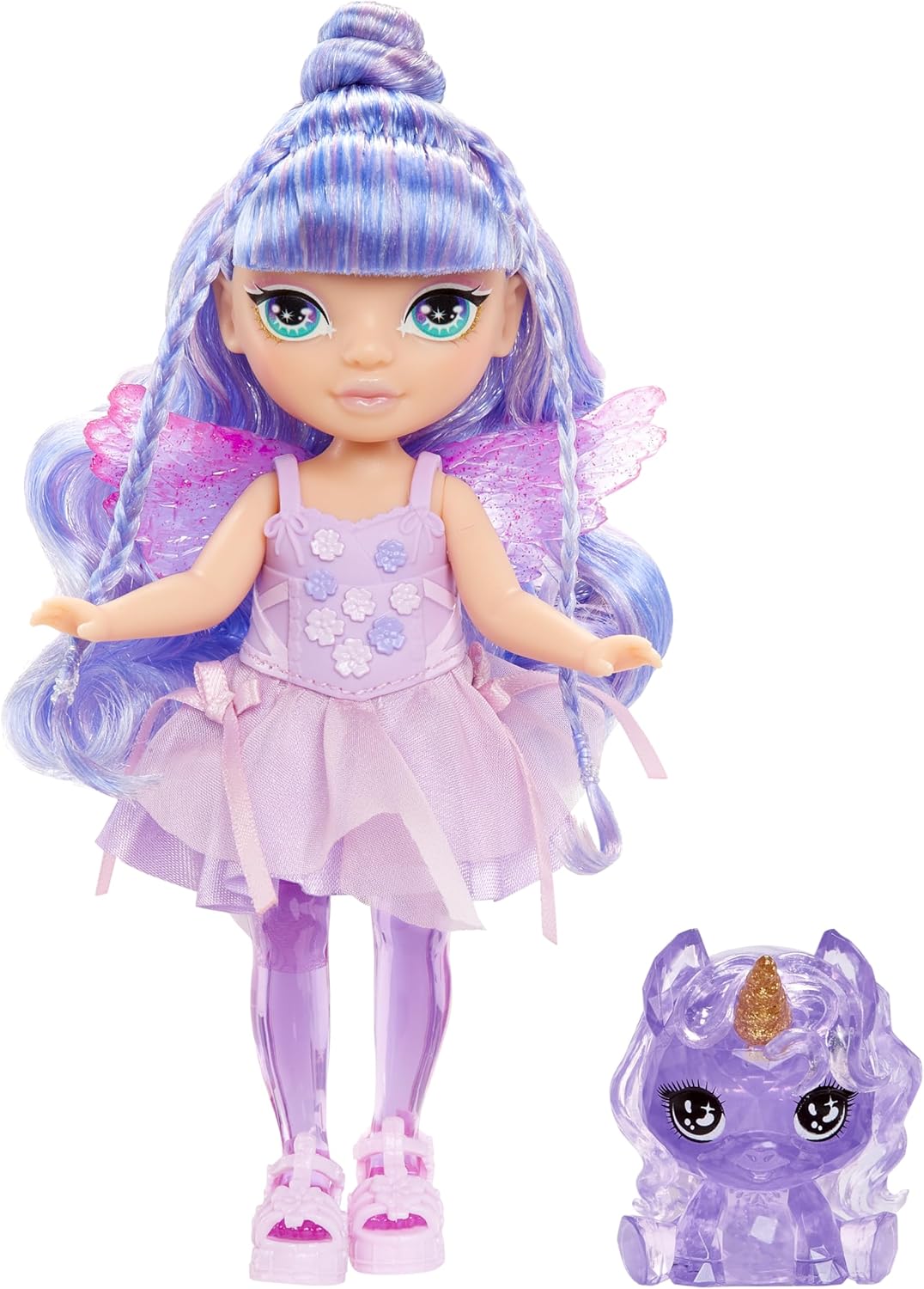 Rainbow High Littles Rainbow Fantasy Fairies Doll Amethyst MGA-123491 — image 4