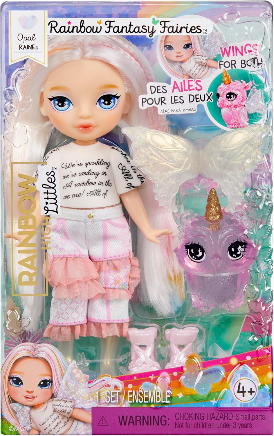 Rainbow High Littles Rainbow Fantasy Fairies Doll Opal MGA-123507 — image 2