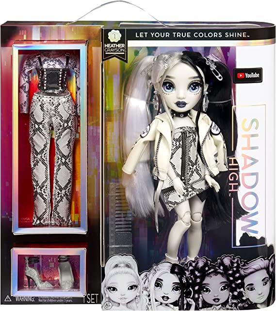 Rainbow High Shadow High Fashion Doll - Heather Grayson MGA - 580782 - Colorland Toys