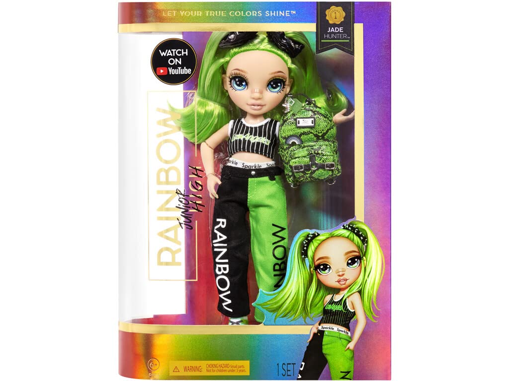 Rainbow Junior High - Jade Hunter Fashion Doll MGA - 579991 - Colorland Toys