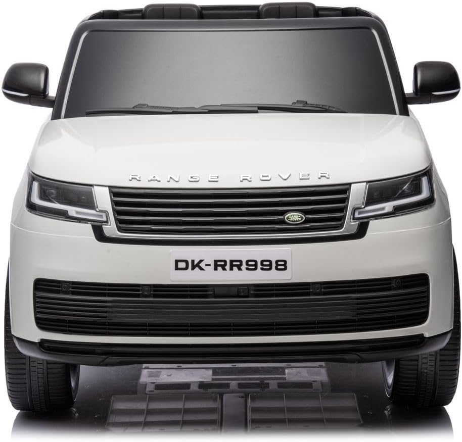 عجلات رينج روفر إيفا 12 فولت مطلية باللون الأبيض DK-RR998 — image 3