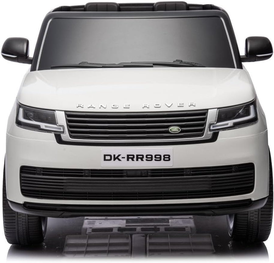 عجلات رينج روفر إيفا 12 فولت مطلية باللون الأبيض DK-RR998 — image 3