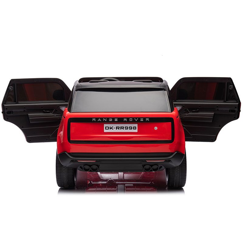 عجلات رينج روفر إيفا 12 فولت/4 أمتار مطلية باللون الأحمر DK-RR998 — image 7