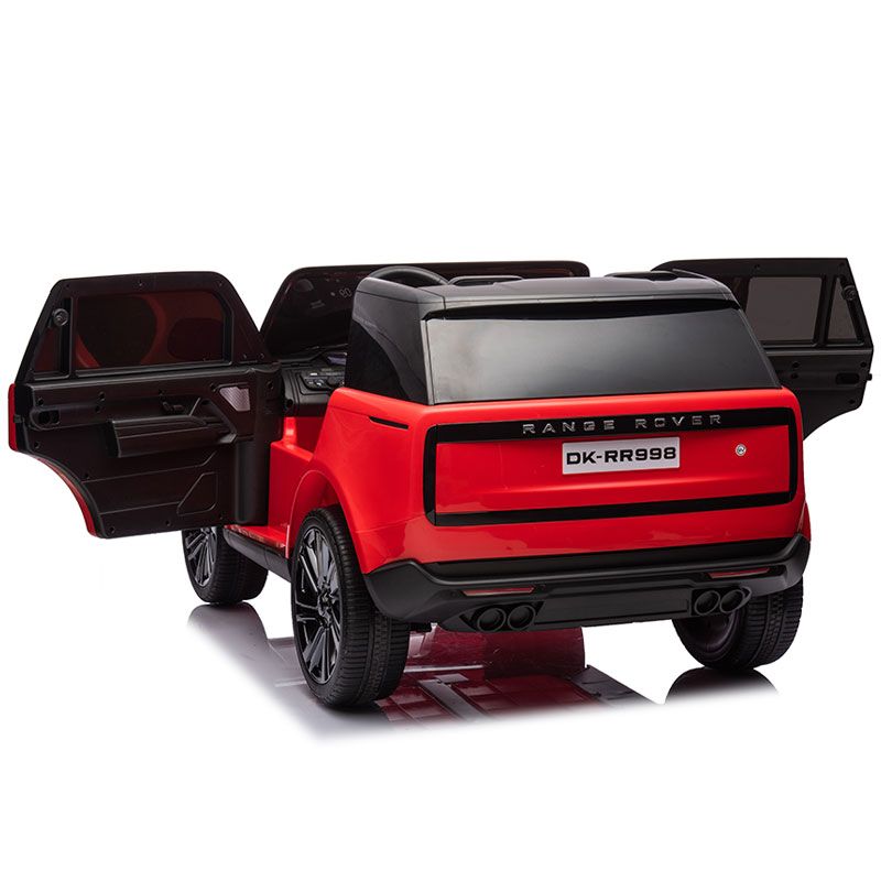 عجلات رينج روفر إيفا 12 فولت/4 أمتار مطلية باللون الأحمر DK-RR998 — image 5