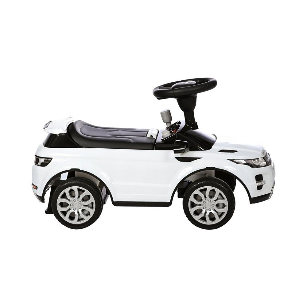 Range Rover Pushing Car White 348 — image 3