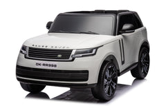 Range Rover Ride On for Kids with Eva Wheels 12V/4M Painted, White - Colorland Toys