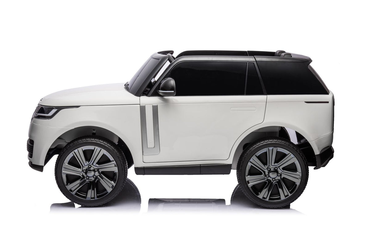 Range Rover Ride On for Kids with Eva Wheels 12V/4M Painted, White — image 3