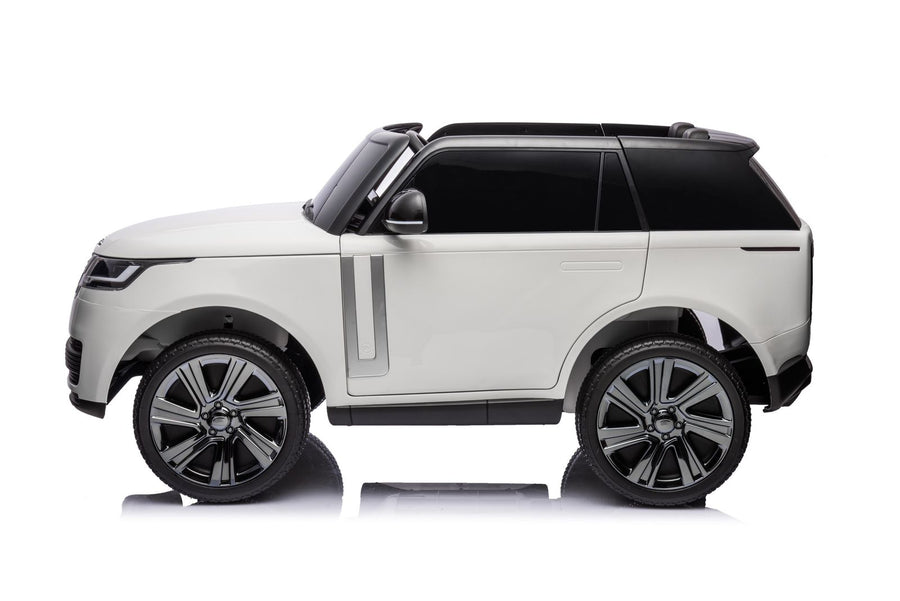 Range Rover Ride On for Kids with Eva Wheels 12V/4M Painted, White — image 3