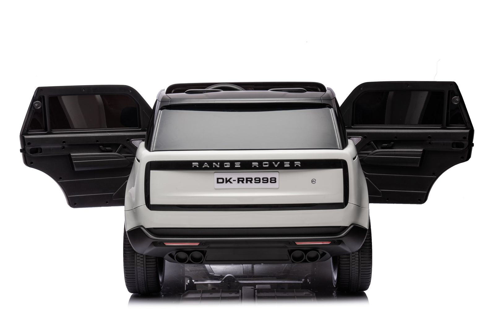 Range Rover Ride On for Kids with Eva Wheels 12V/4M Painted, White - Colorland Toys