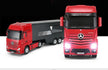 Rastar Mercedes Benz Actros Remote Controlled Truck with Container 2.4G Assorted 77720
