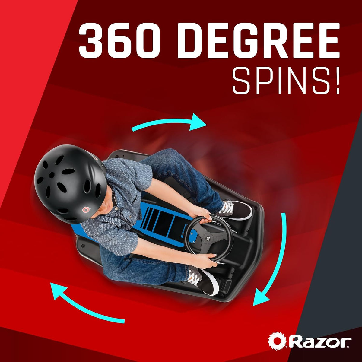 عربة Razor Crazy Cart Shift 2.0 زرقاء 25173840 — image 9