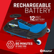 عربة Razor Crazy Cart Shift 2.0 زرقاء 25173840