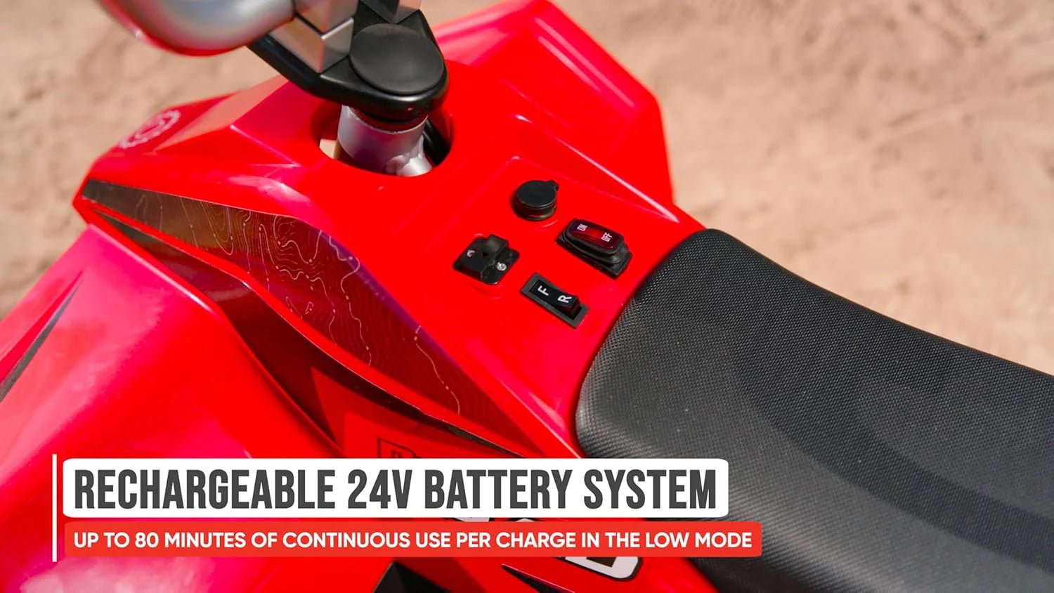 Razor Dirt Quad Bike Red 25143065 - Colorland Toys