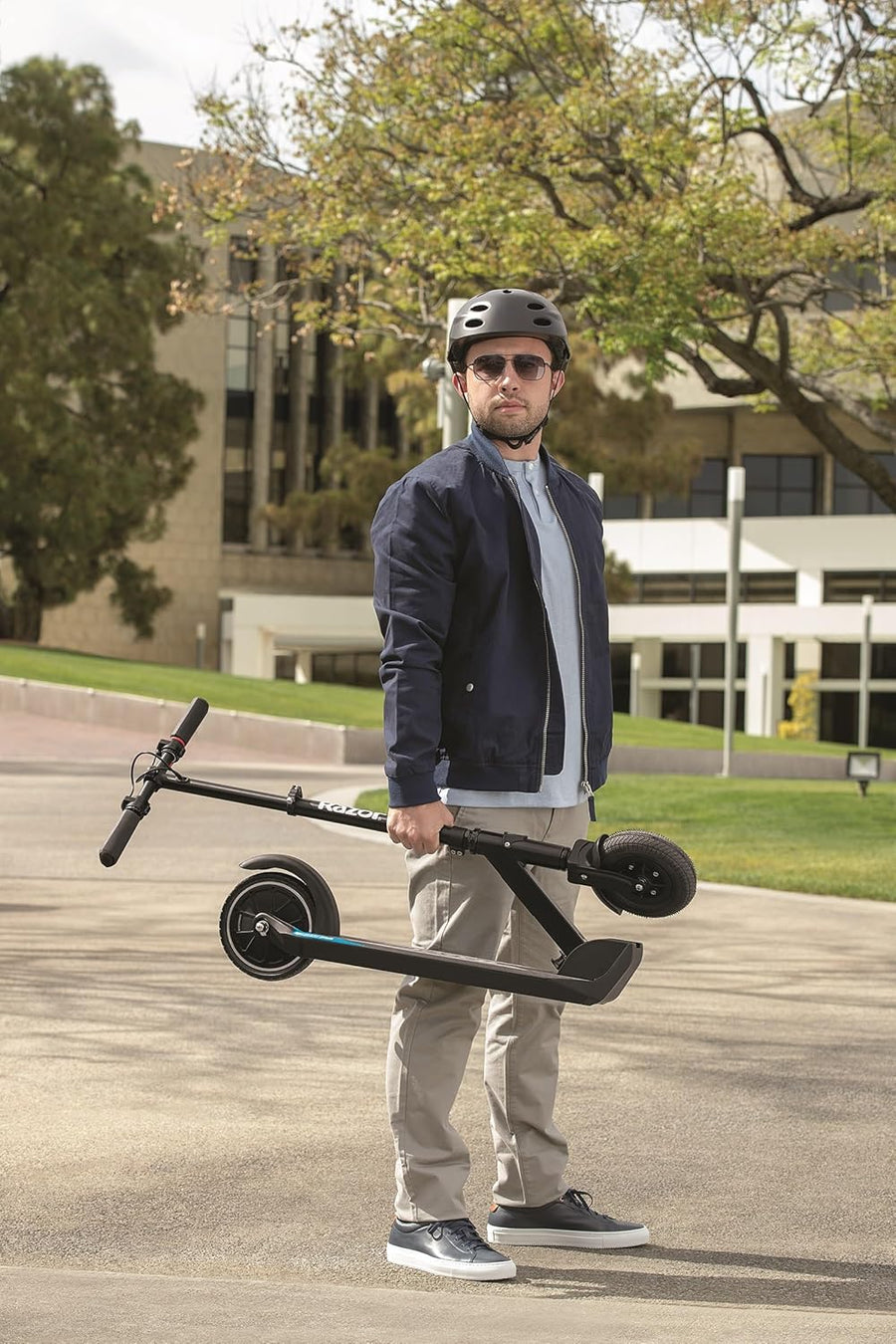 Razor E Prime Air 36V Lithium Powered Electric Scooter Black 13173816 — image 6