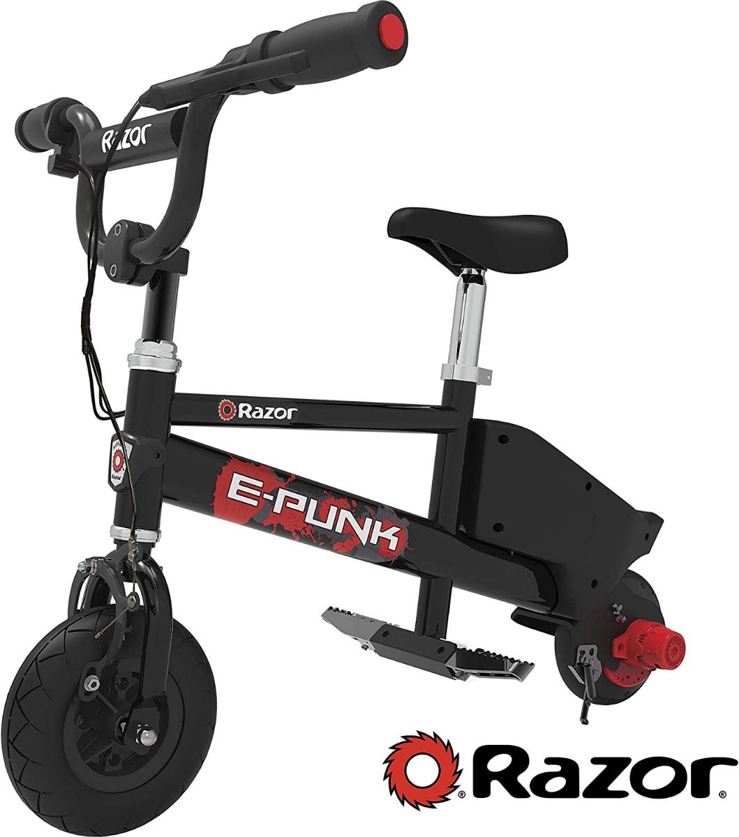 دراجة Razor E-Punk صغيرة تعمل بالكهرباء ١٢ فولت، لون أحمر/أسود، ١٥١٧٣٩٦٠ — image 2