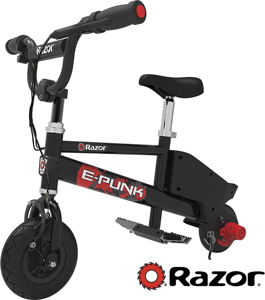دراجة Razor E-Punk صغيرة تعمل بالكهرباء ١٢ فولت، لون أحمر/أسود، ١٥١٧٣٩٦٠ — image 2