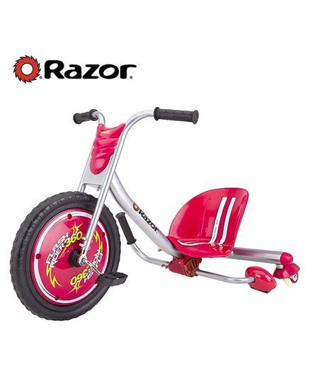 دراجة ثلاثية العجلات Razor Flash Rider Machine 360 ​​V2 باللون الأحمر 20073358 — image 1