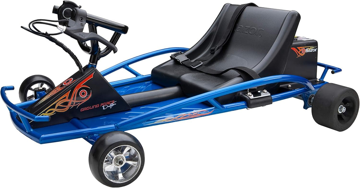 Razor Ground Force Drifter Electric Ride-On Kart Blue – 19 km/h — image 2