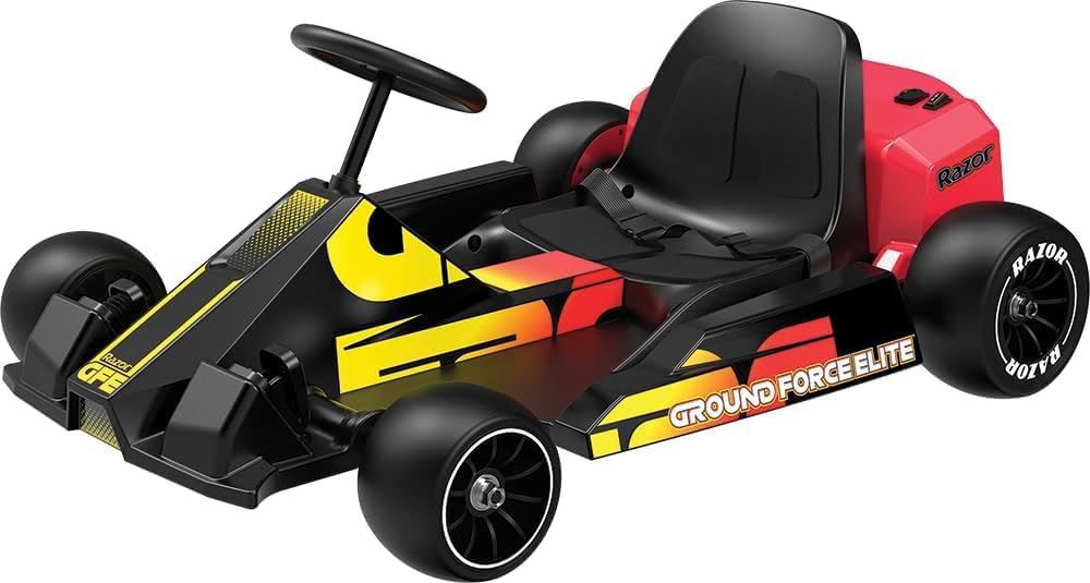 Razor Ground Force Elite BLK/Red 22.5KMH 25173865 - Colorland Toys