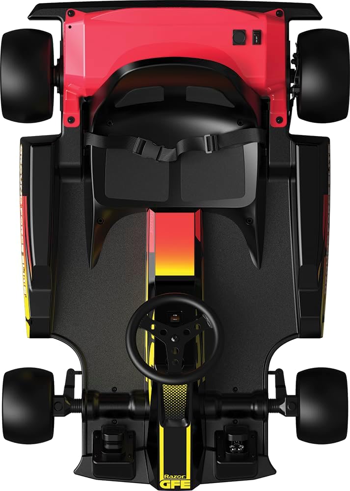 Razor Ground Force Elite BLK/Red 22.5KMH 25173865 - Colorland Toys