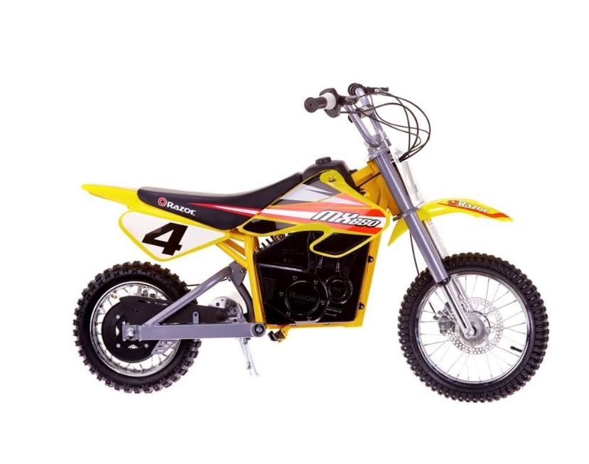 دراجة موتوكروس كهربائية Razor MX650 Dirt Rocket - صفراء — image 2