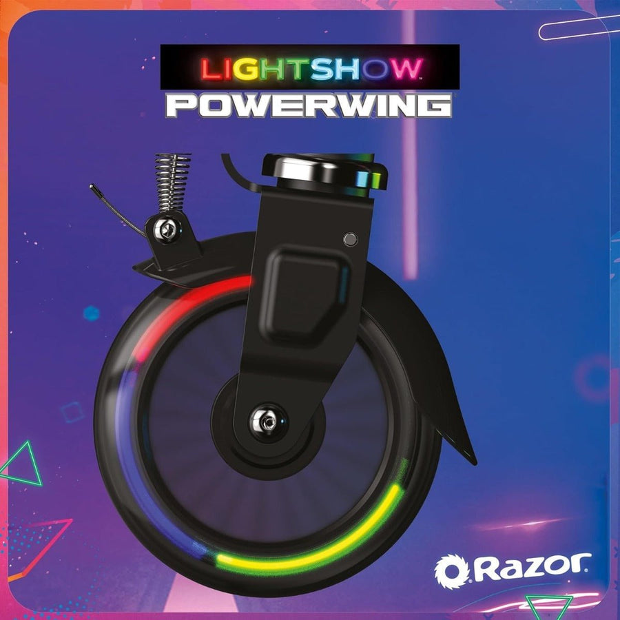 Razor PowerWing Lightshow Caster Scooter 20073315 — image 6