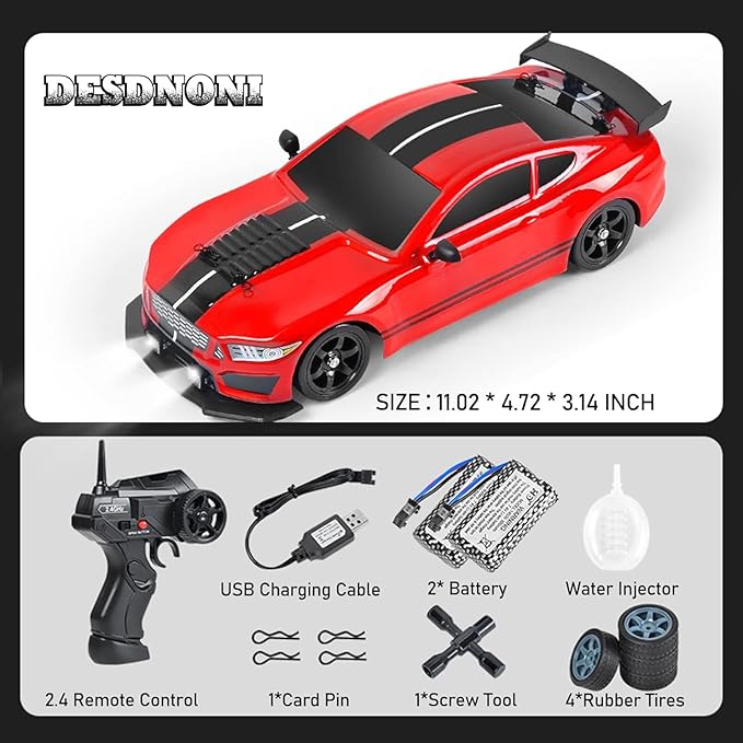 RC Car Drift King with Charger 1:16 Scale 699-160 — image 2