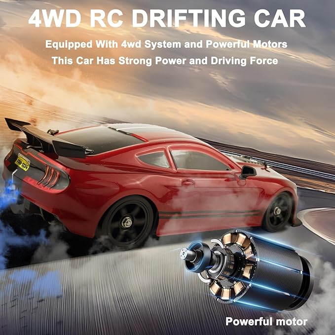 RC Car Drift King with Charger 1:16 Scale 699-160 — image 4