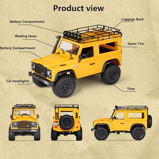 RC Car Rock Crawler 1:12 MN-98 — image 4