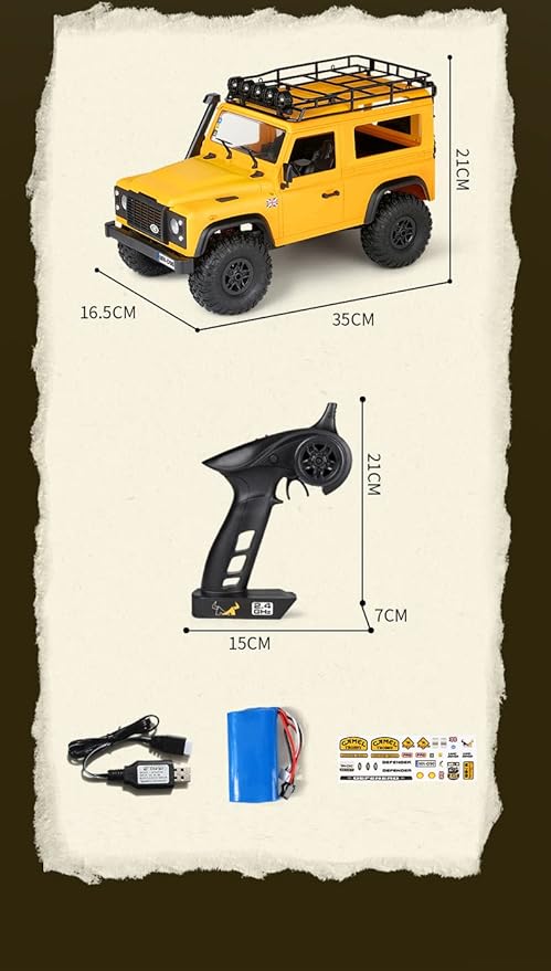 RC Car Rock Crawler 1:12 MN-98 — image 3
