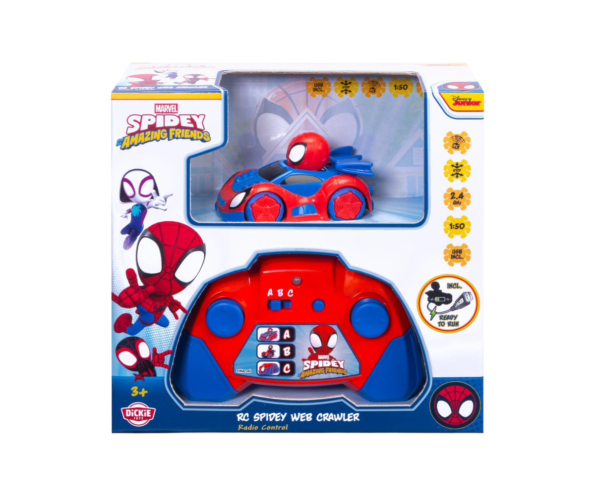 RC Spidey Web - Crawler 1:50 203222006 - Colorland Toys