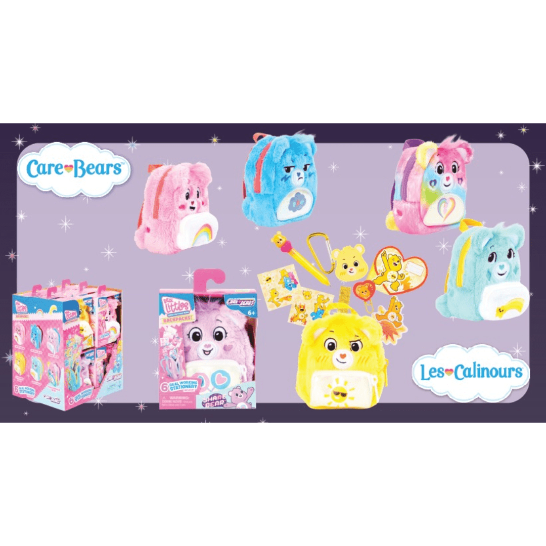 Real Littles Care Bears Mini Backpack 25592 - Assorted — image 1