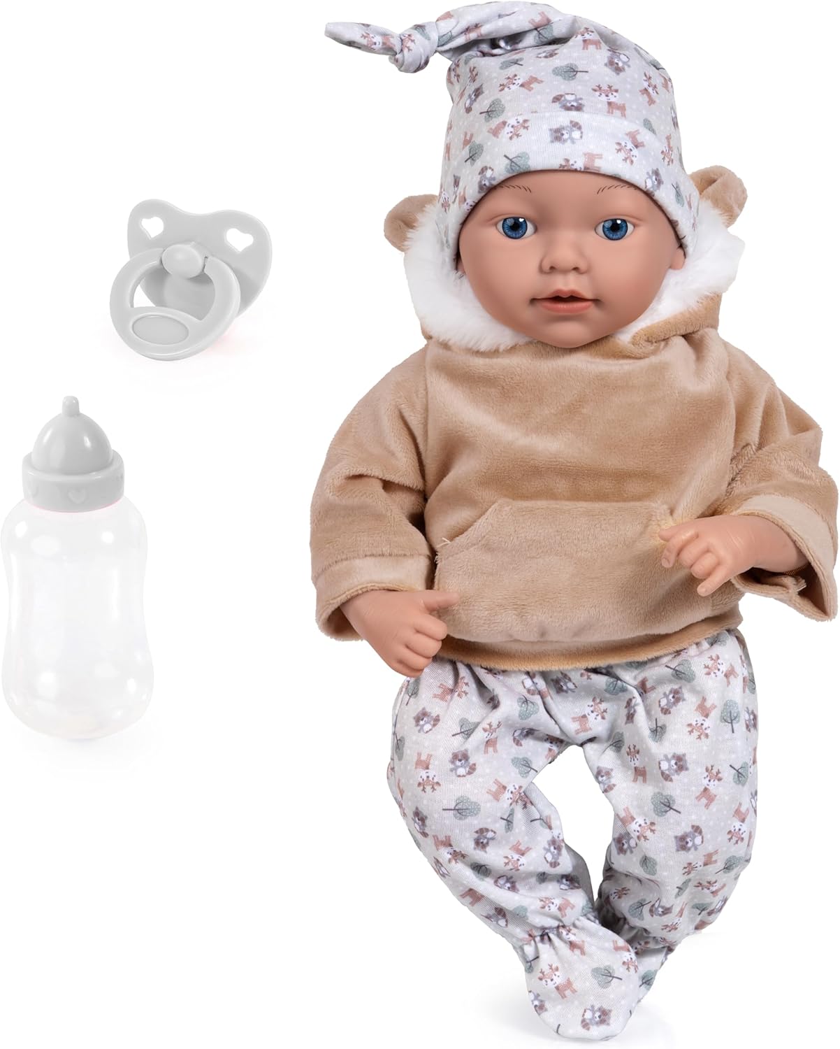 Reborn Baby Doll 38cm 93827AG - Colorland Toys