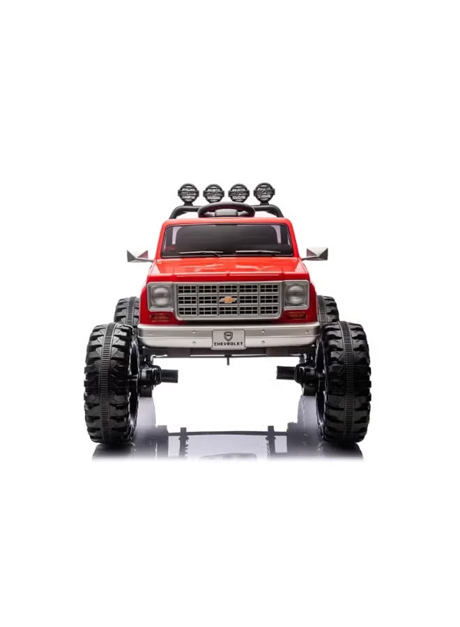 Chevrolet Cheyenne Pick Up 24V 4M Ride On Red TR2501 — image 3