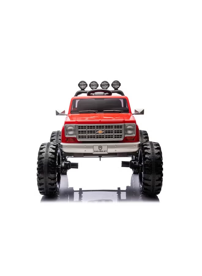 Chevrolet Cheyenne Pick Up 24V 4M Ride On Red TR2501 — image 2