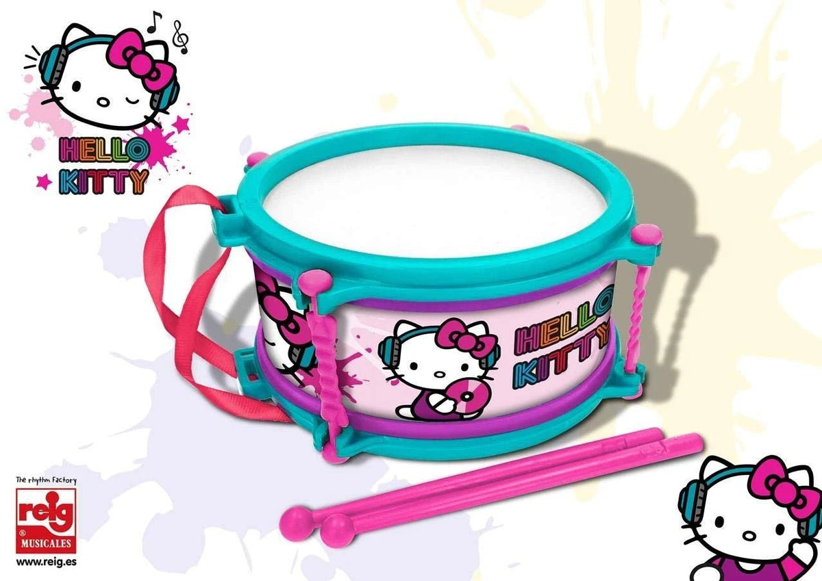 Reig Hello Kitty Drum 16 - Cm Set 1514 - Colorland Toys