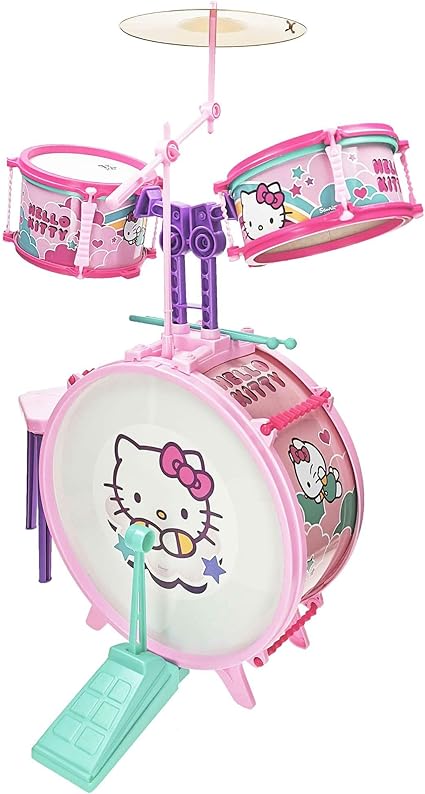 Reig Hello Kitty Drums Set With Stool 1491 — image 6
