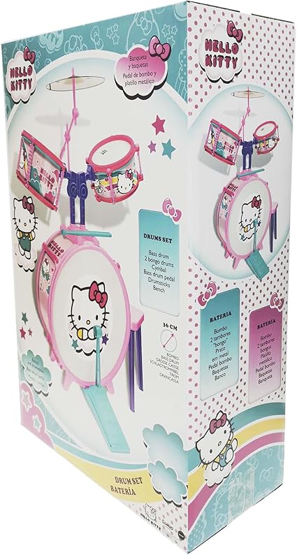 Reig Hello Kitty Drums Set With Stool 1491 — image 5