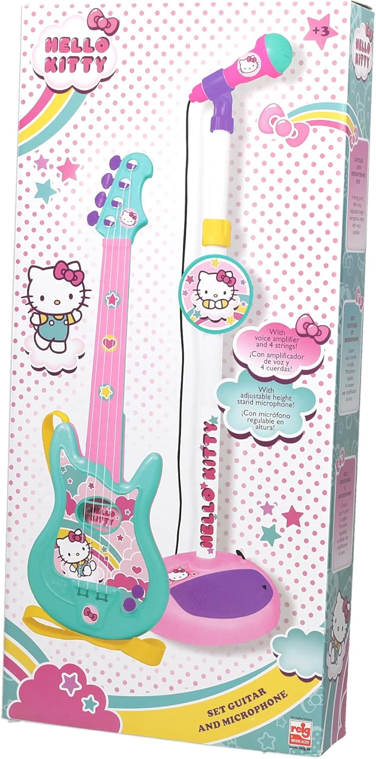 Reig Hello Kitty Microphone And Guitar Set 1494 - Colorland Toys