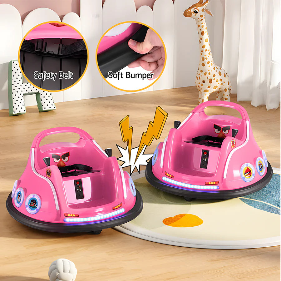 Angry Birds Bumper Car Pink SMB318