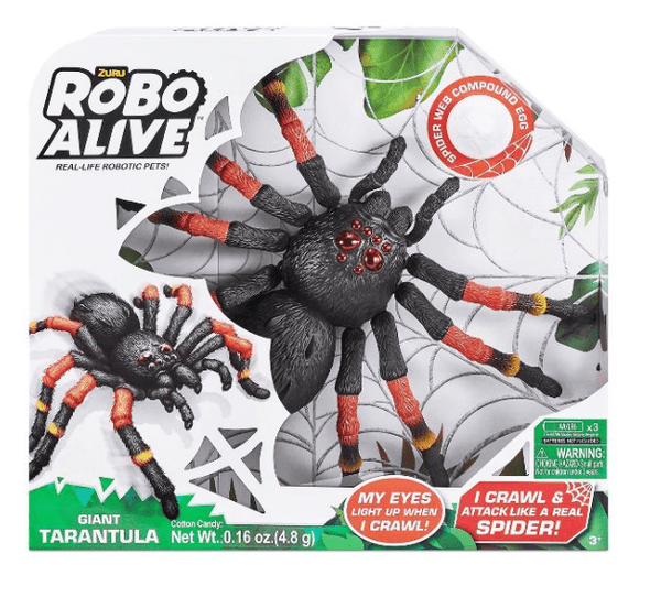 Robo Alive 15" Giant Tarantula Spider S1 7170
