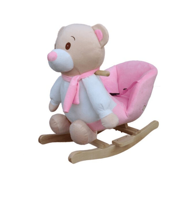 Rocking Bear Pink BR - 302 - Colorland Toys