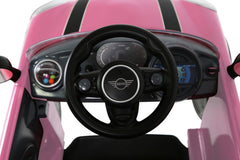 Rollplay MINI Cooper Ride-On Push Car Buggy, Pink for Toddlers - Colorland Toys