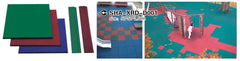 Rubber Coiled Carpets Green D001 - Colorland Toys