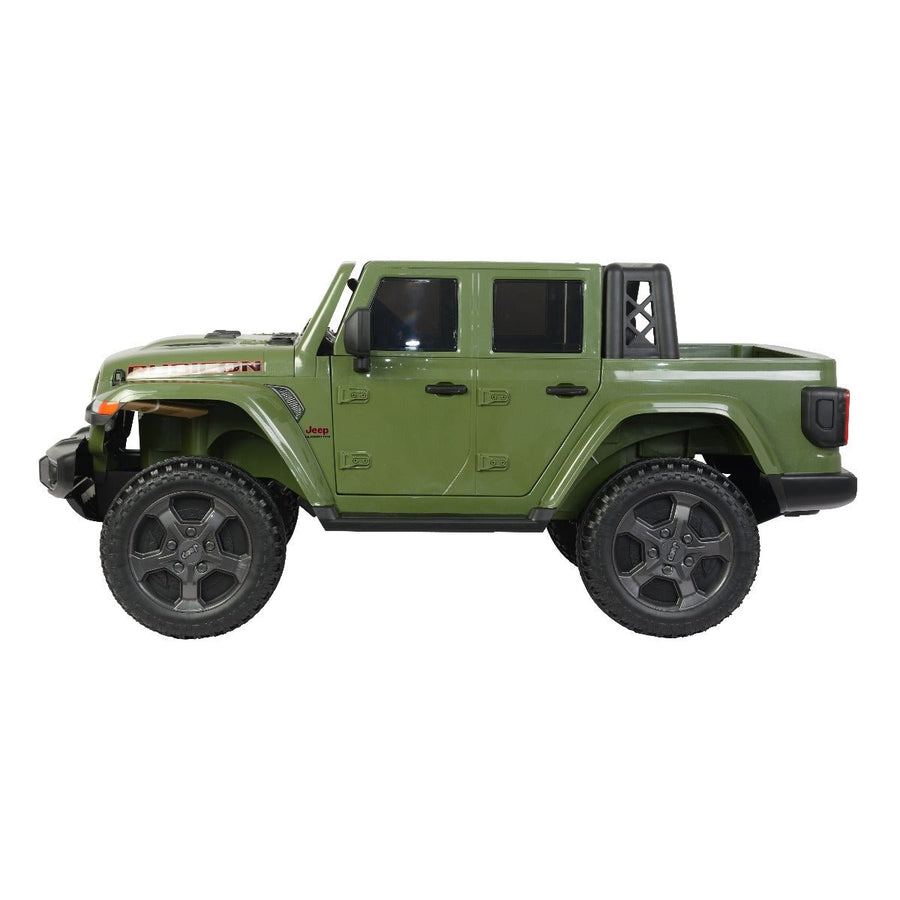 سيارة جيب روبيكون LB-6768R خضراء للركوب