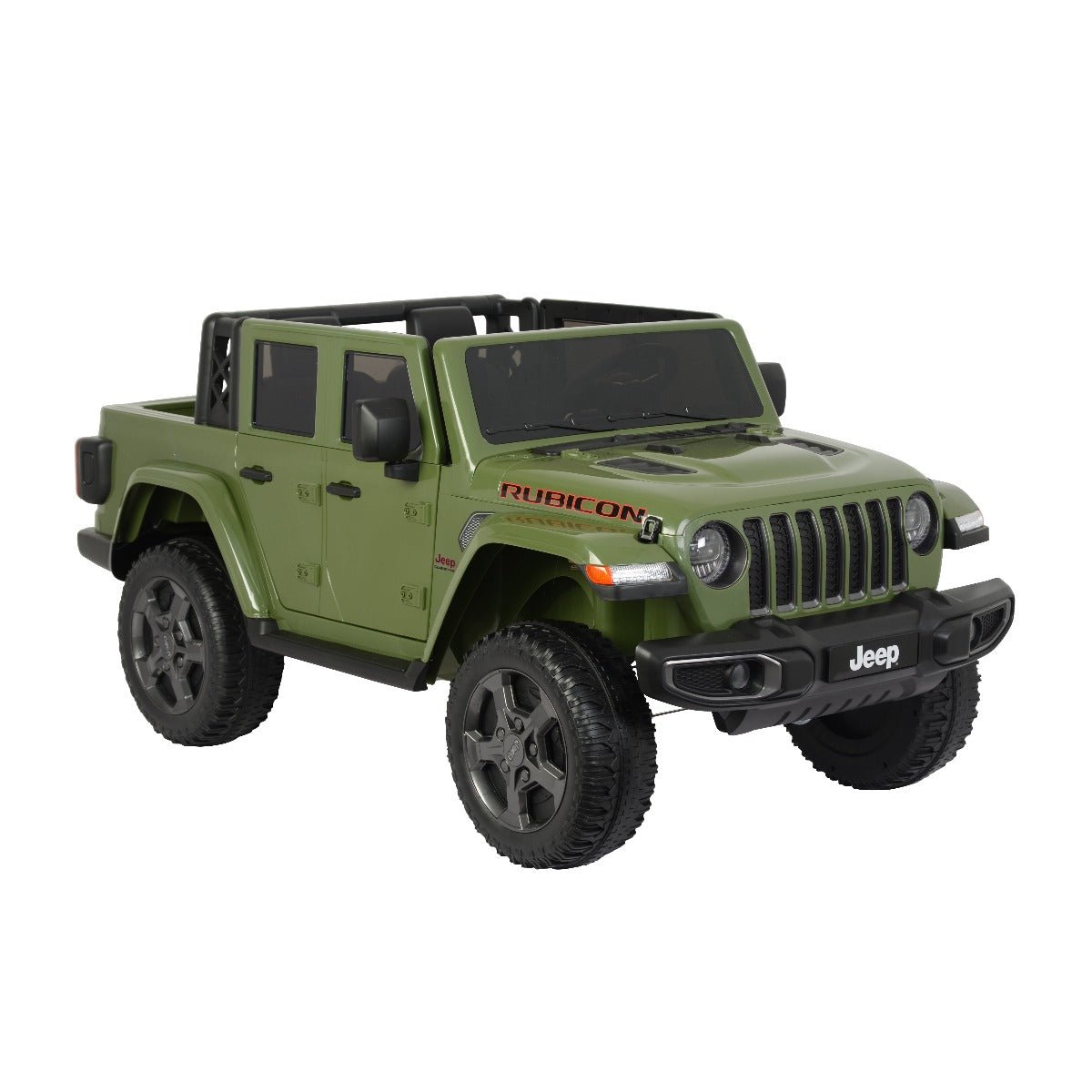 Rubicon Powered Ride on Jeep Green LB - 6768R - Colorland Toys
