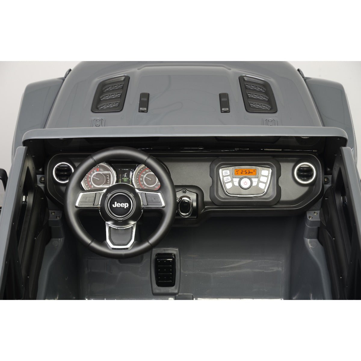 Rubicon Powered Ride on Jeep Grey LB - 6768R - Colorland Toys