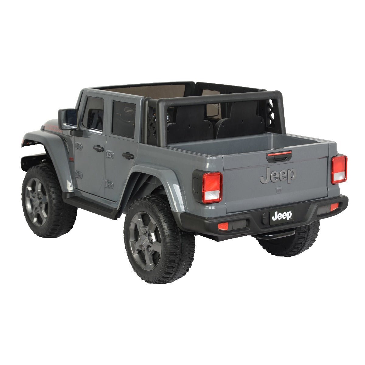 Rubicon Powered Ride on Jeep Grey LB - 6768R - Colorland Toys
