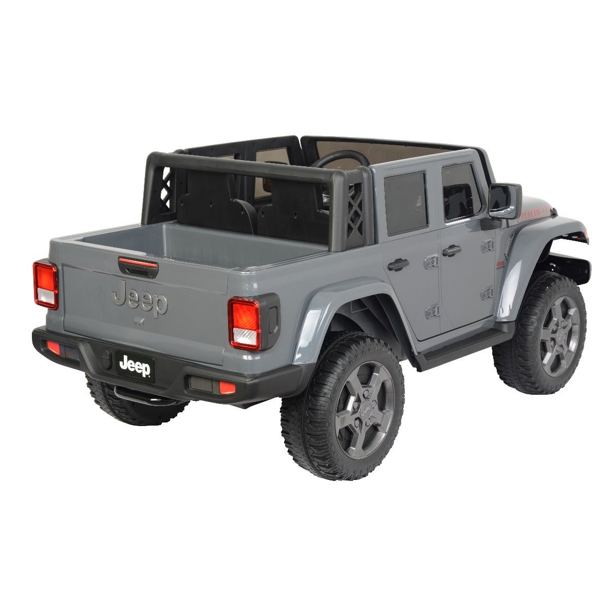Rubicon Powered Ride on Jeep Grey LB - 6768R - Colorland Toys